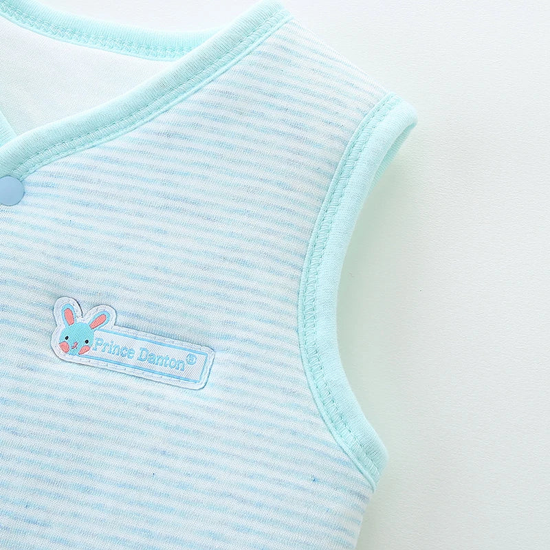 Wear Baby Vest, Small Vest, Quilted Warm Vest for Boys and Girls, Stylish Vest, Pure Cotton, Newborn Kidsren, Spring & Fall