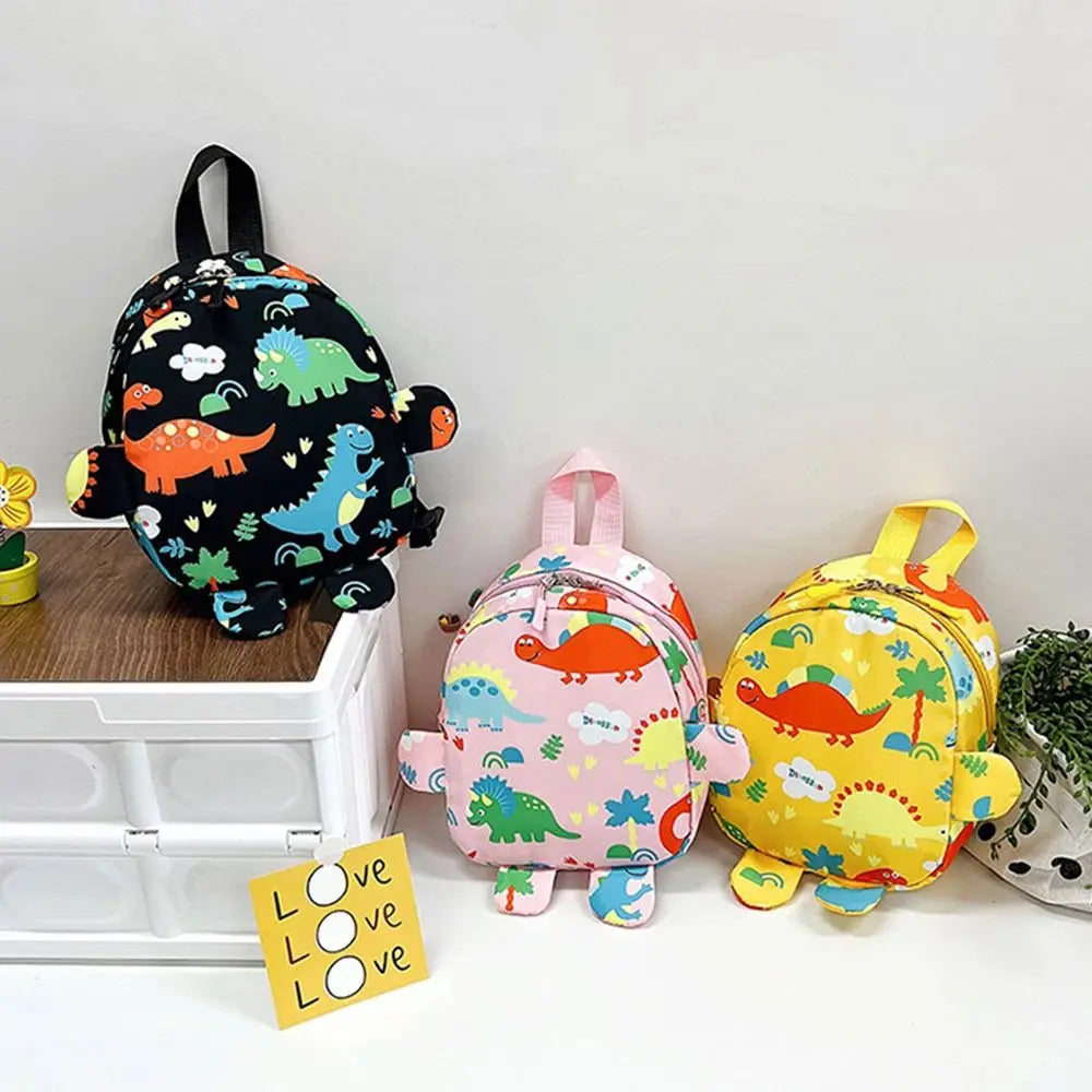 Cute Cartoon Dinosaur Baby Backpacks Kindergarten Schoolbag Children Boys Girls School Bags Adjustable Animals Kid Backpack