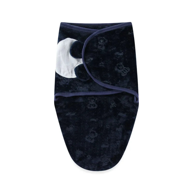 Winter Baby Swaddle Blankets Newborn 0-3Month Receiving Blanket Swaddling Wrap Kick-proof Cover Soft Warm Bedding Baby Items