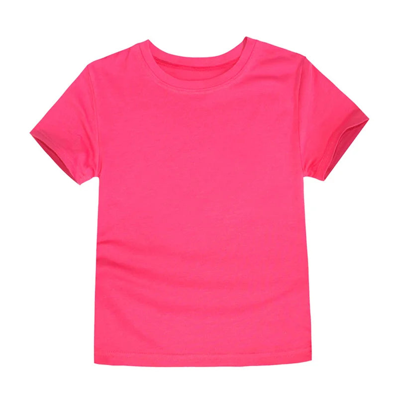 Boys T Shirt for Kids 2 3 4 5 6 7 8 9 10 11 12 13 14 Years 2024 Cotton Summer Top Green Yellow Red Baby Toddler Clothes Korean
