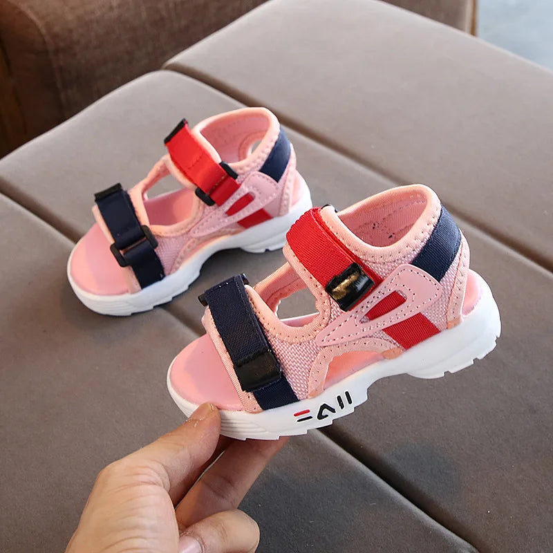 Girls Boys Children Sandals Lightweight Kids Shoes Children Beach Sandals New Non-slip Soft Bottom Breathable Girls Boys Shoes