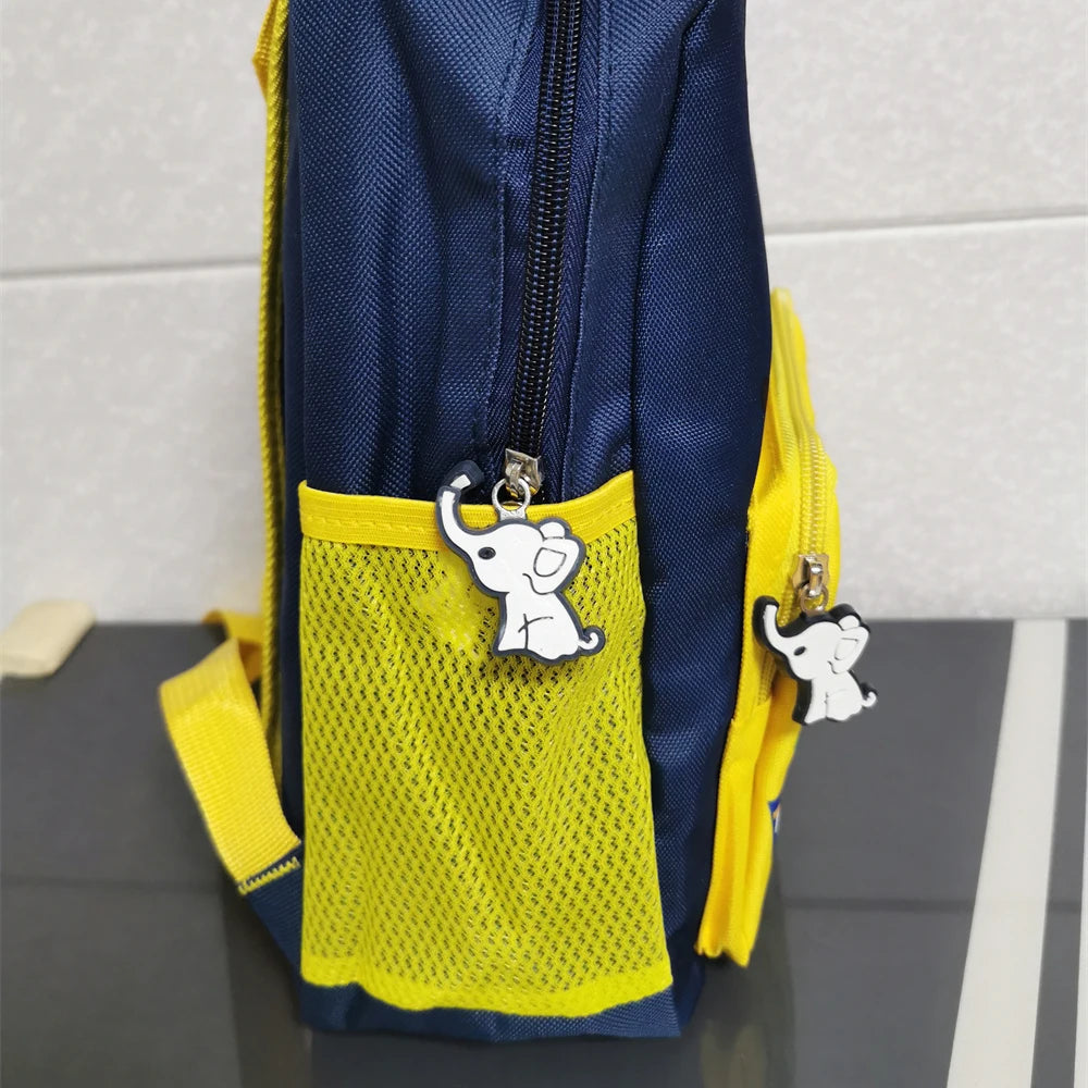 Cartoon Cars Kindergarten Backpacks Personalized Embroidered Name Children's Schoolbags Custom Name Baby Outgoing Snack Bags