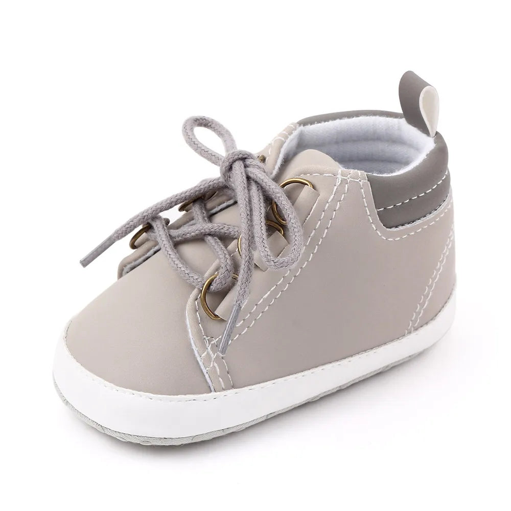 Baby Shoes Spring and Autumn Style Soft Cotton Anti-slip Sole Cassual for Boys and Girls 0-9-18 Months Toddler Prewalking D2351