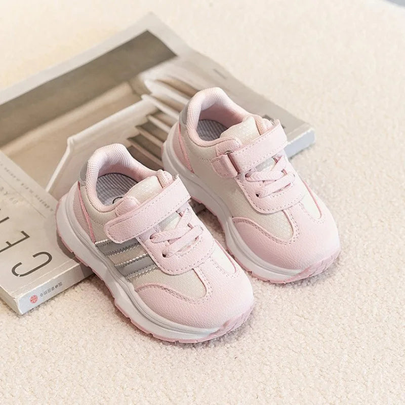Baby Shoes Spring New Boys' Casual Anti-slip Soft Soled Children's Skateboard Shoe Breathable Boys Girls Baby Sports Shoes