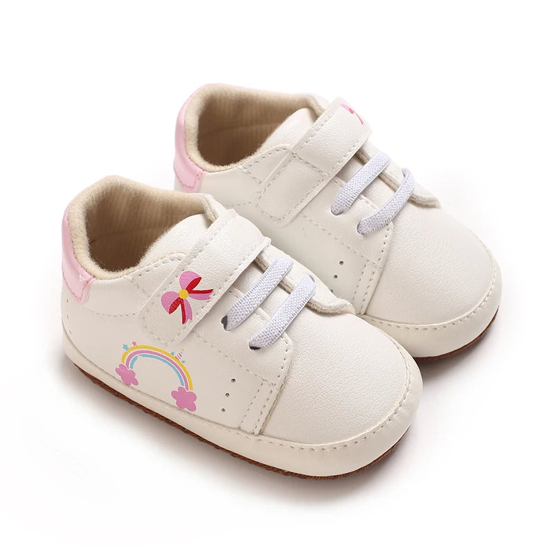 Fashionable 0-18M Baby Casual Sports Shoes For Spring And Autumn Men And Women High-Quality Soft Soled Anti Slip Walking Shoes