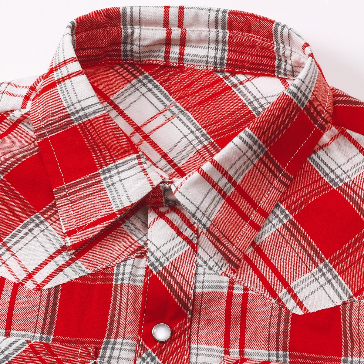 Boys Western Shirts Cowboy Outfit for Kid Toddler Halloween Carnival Fancy Dress Set Farm Theme Birthday Paty Gift Plaid Clothes