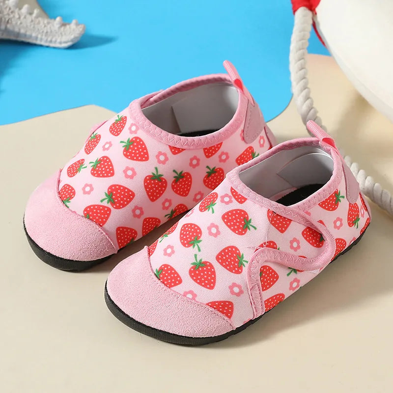 2026 New Baby Water Shoes Non-Slip Comfortable Kids Beach Socks Wading Barefoot Shoes