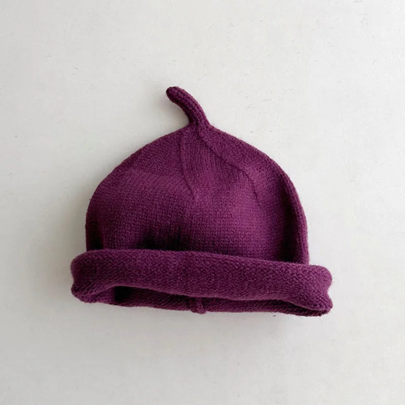 Kids Winter Hats for Newborn Boys Crochet Bonnet Toddler Girl Cap Children Baby Photography Props Boy Accessories Warm Stuffs
