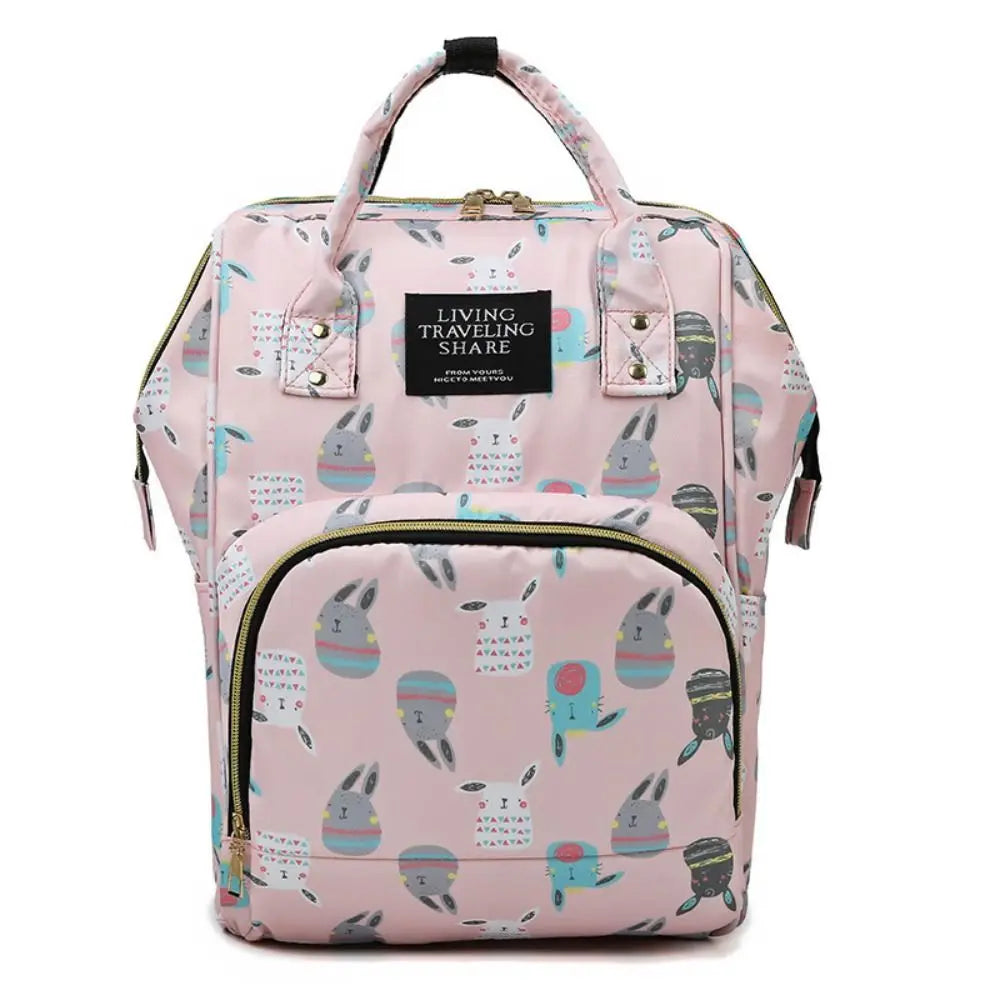 Baby Bag Waterproof Nappy Changing Pockets Storage Bag Tote Bag Multi-Function Diaper Bag Mummy Bag Nappy Bags Travel Backpack