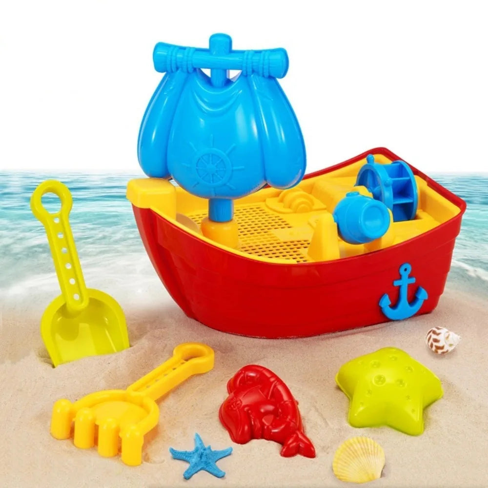 Children's Beach Boat Toys, Outdoor Water Play and Sand Digging Tools, Parent-child Beach, Boys and Girls' Toys, Summer Gifts