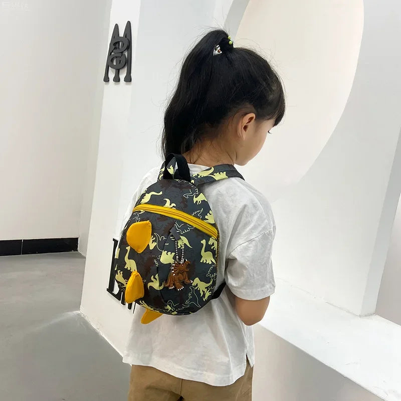 Cute Kids Dinosaur Chest Bags Cartoon Childlren Crossbody Bags Boys Girls High Capacity Handbags Coin Purse Wallet Baby Backpack