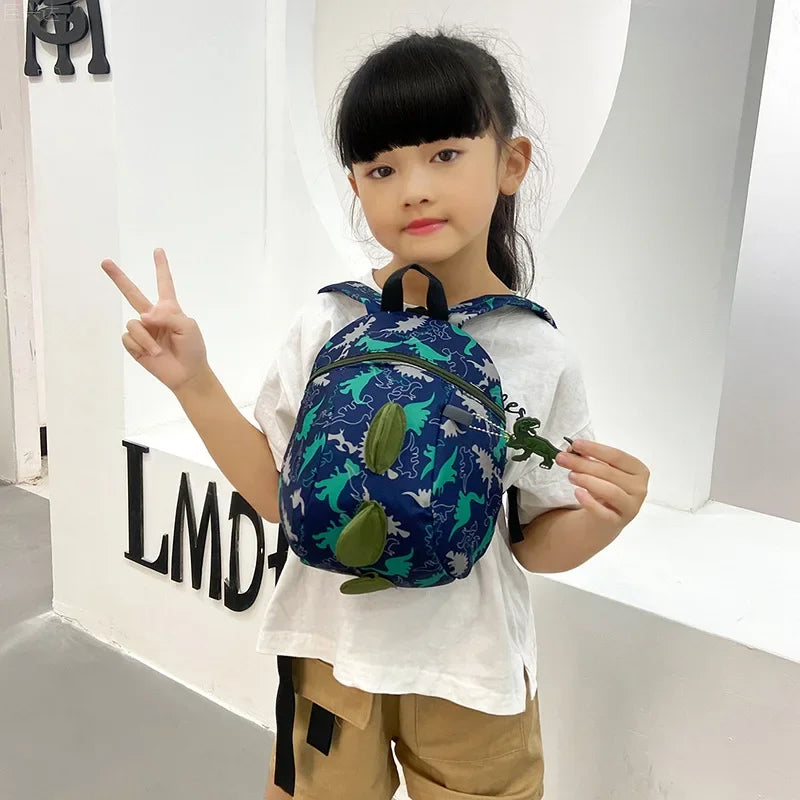 Cute Kids Dinosaur Chest Bags Cartoon Childlren Crossbody Bags Boys Girls High Capacity Handbags Coin Purse Wallet Baby Backpack