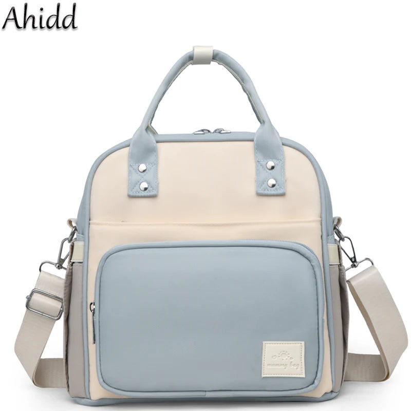 Fashion Diaper Bag for Newborn Baby Waterproof Light Weight Handbag Protable Mommy Backpack Quick Outing Nappy Changing Bag