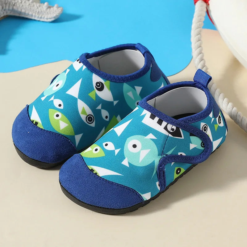 2026 New Baby Water Shoes Non-Slip Comfortable Kids Beach Socks Wading Barefoot Shoes