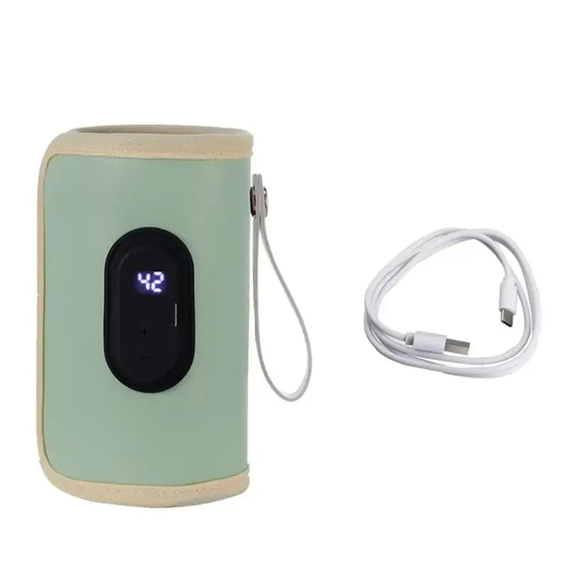 B78B-Baby Bottle Warmer Milk Heater For Car And Outdoor Travel Essential Child Care Accessory
