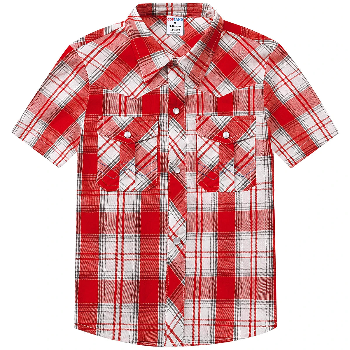 Boys Western Shirts Cowboy Outfit for Kid Toddler Halloween Carnival Fancy Dress Set Farm Theme Birthday Paty Gift Plaid Clothes