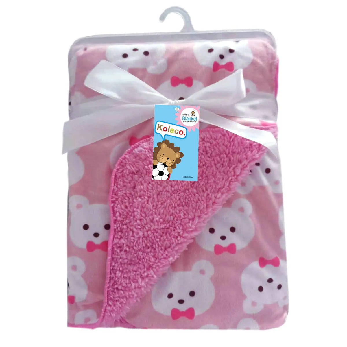 Baby Blanket & Swaddling Newborn Thermal Soft Fleece Blanket Winter Solid Bedding Set Cotton Quilt Infant Bedding Swaddle Wrap