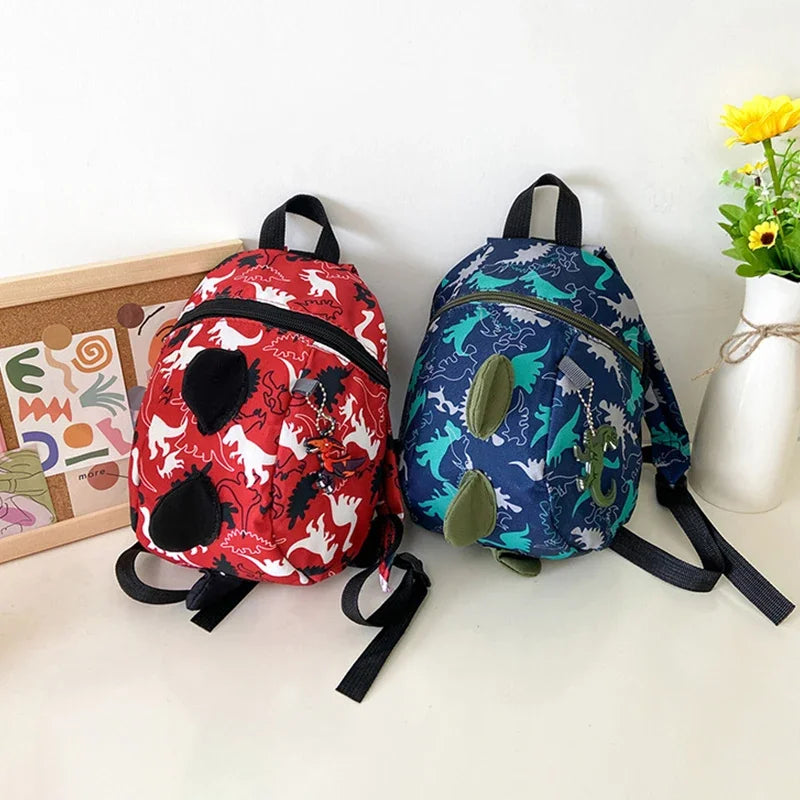 Cute Kids Dinosaur Chest Bags Cartoon Childlren Crossbody Bags Boys Girls High Capacity Handbags Coin Purse Wallet Baby Backpack