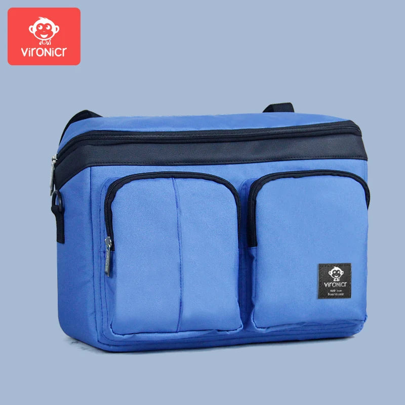 Stroller Organizer Bags Mummy Large Capacity Travel Hanging Bag Bottle Holder Pram Diaper Bags Baby Stroller Accessories