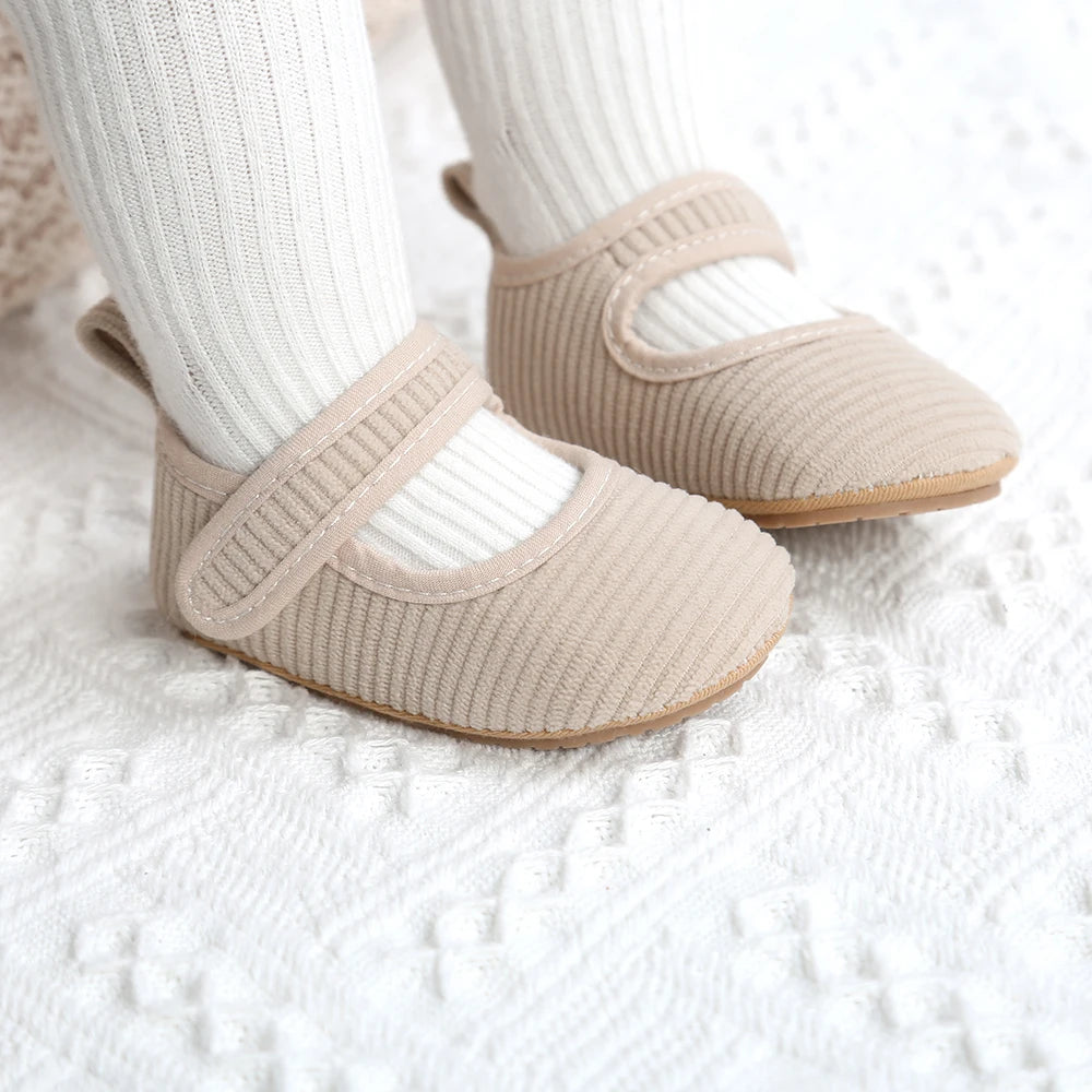 Baby Spring and Autumn Shoes Cute Toddler Girl 0-9-18 Months Infant Shoe Soft Breathable Anti-slip Sole High Quality
