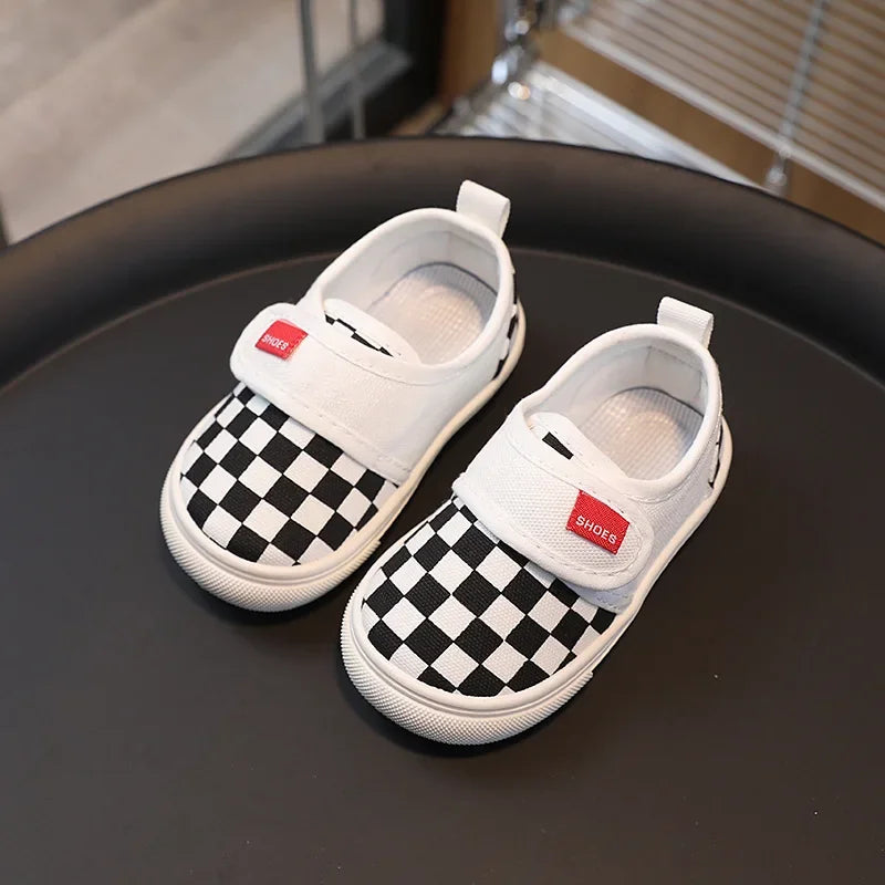 Children Canvas Shoe 2025Spring Summer New Children Sneakers Boy Girl Cloth Shoes Kid Shoes Baby Kindergarten Shoe Baby Sneakers