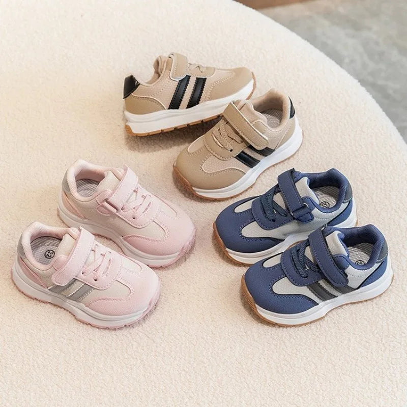 Baby Shoes Spring New Boys' Casual Anti-slip Soft Soled Children's Skateboard Shoe Breathable Boys Girls Baby Sports Shoes