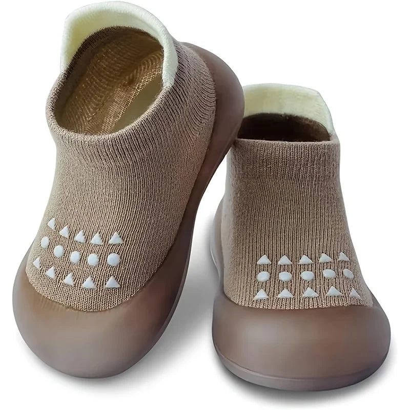 Baby Shoes Boys Girls First Walking Shoes Non Slip Soft Sole Child Floor Sneakers Toddler Infant Kids Rubber Sock Shoes