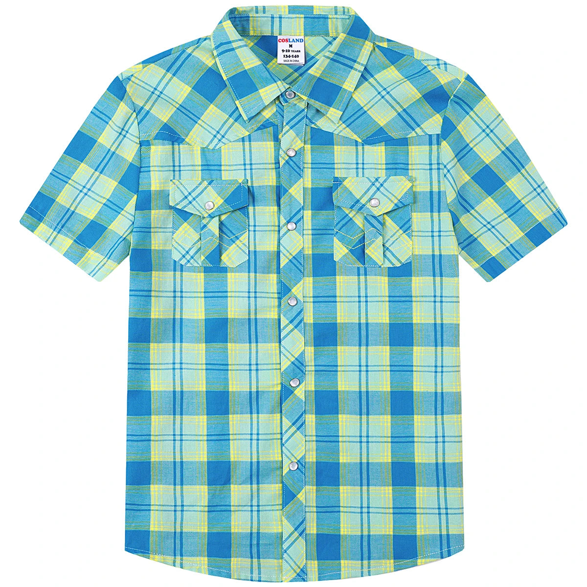 Boys Western Shirts Cowboy Outfit for Kid Toddler Halloween Carnival Fancy Dress Set Farm Theme Birthday Paty Gift Plaid Clothes