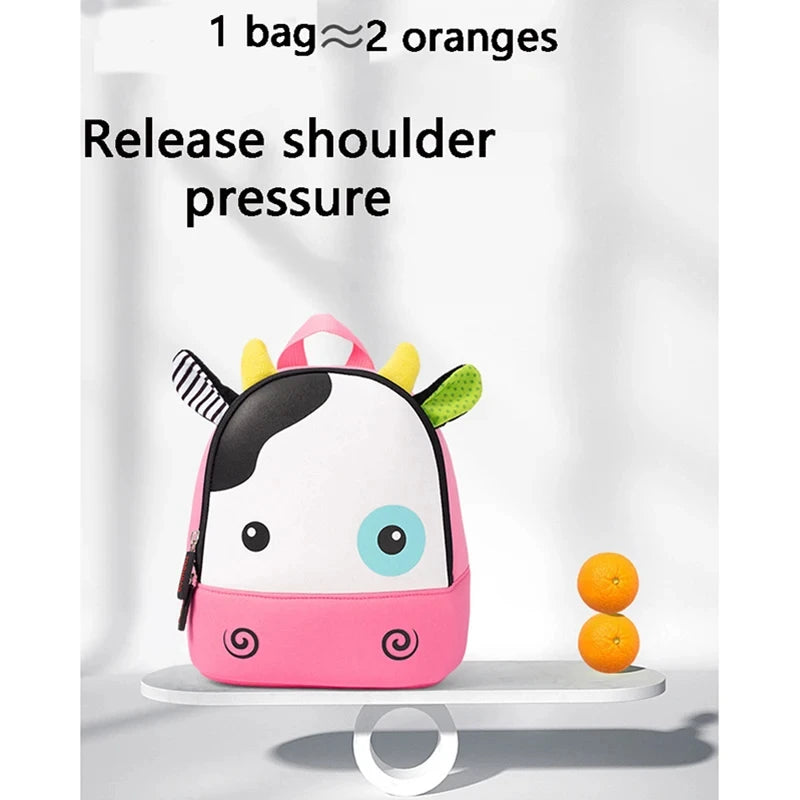 New Children School Bags 3D Biomimetic Animal Kids Backpack Kindergarten Boys and Girls School Bags Mini Backpack Book Bag