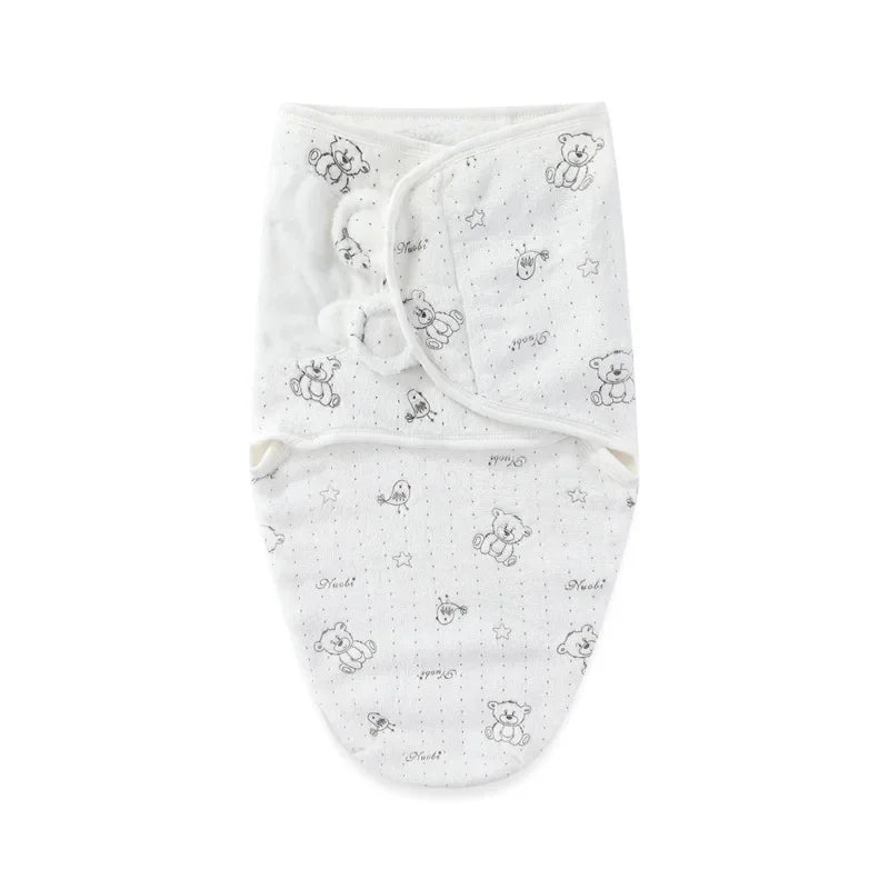 Winter Baby Swaddle Blankets Newborn 0-3Month Receiving Blanket Swaddling Wrap Kick-proof Cover Soft Warm Bedding Baby Items