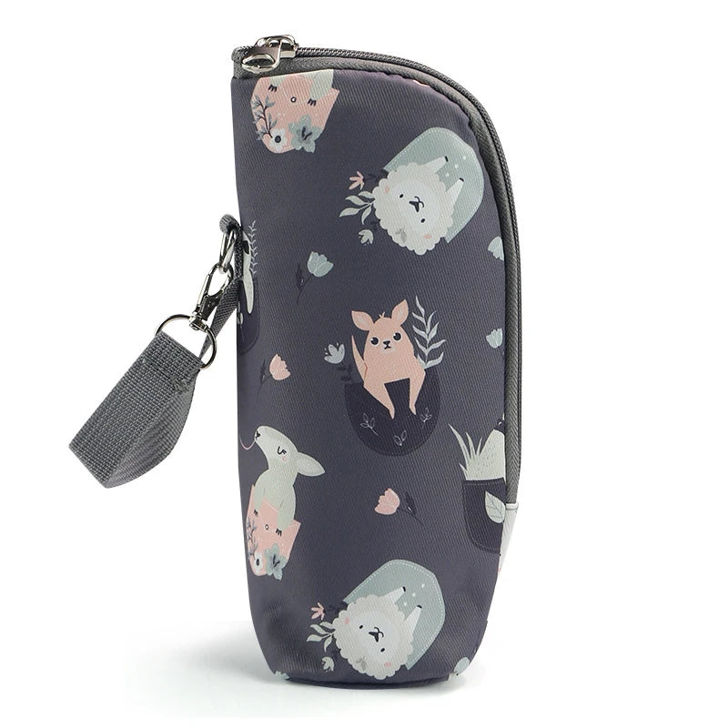 Portable Baby Bottle Bag Travel Case With Insulated Designing Milk Bottle Organiser For Travel And Outdoor Feeding