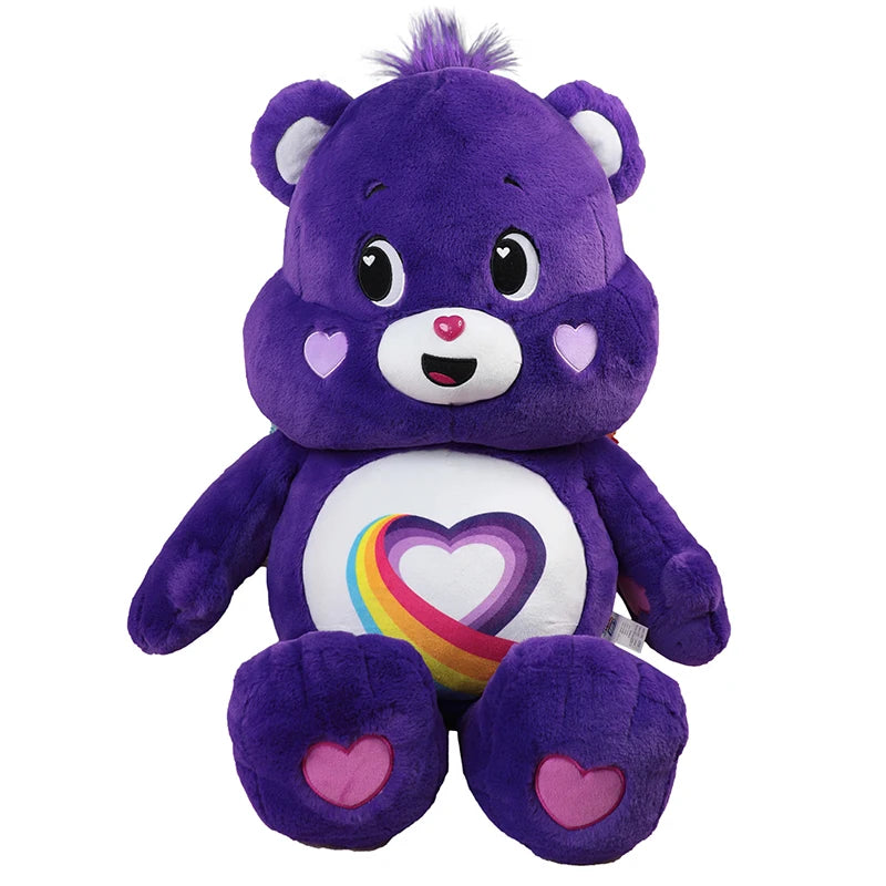 Care Bears 45cm Cute Cartoon Plush Doll Stuffed Toy Cuddly Companion Viral Hit Birthday Gift for Boys & Girls Soft Kids Pillow