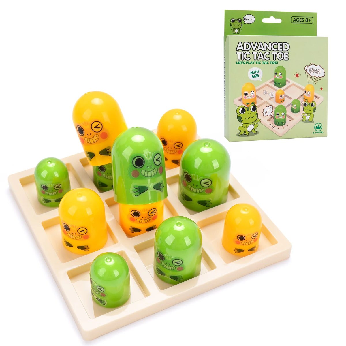 Classic Tic Tac Toe Toys Table Board Intelligence Montessori Toys Family Party Board Game Kids Gifts Fun Parent-Child Game