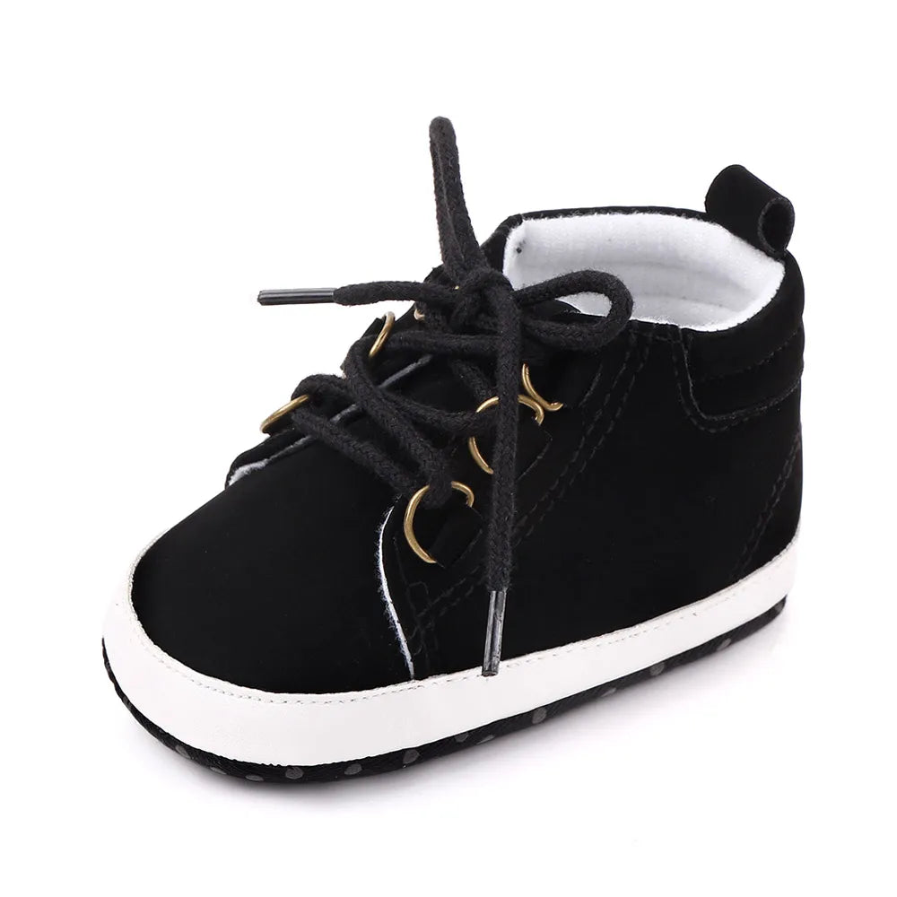 Baby Shoes Spring and Autumn Style Soft Cotton Anti-slip Sole Cassual for Boys and Girls 0-9-18 Months Toddler Prewalking D2351