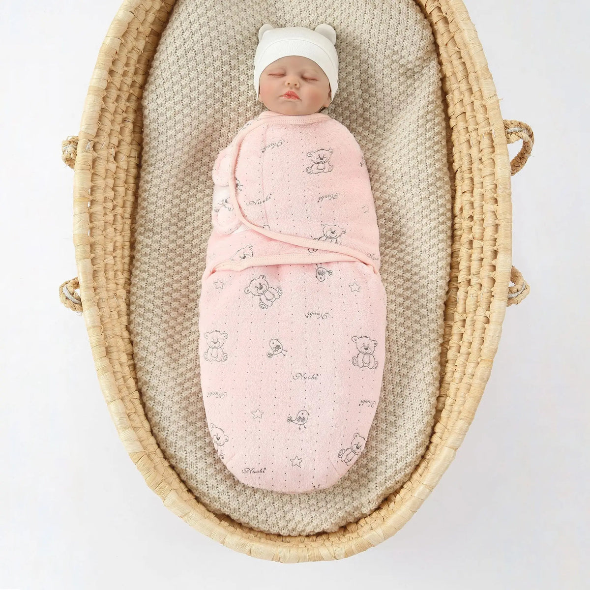 Winter Baby Swaddle Blankets Newborn 0-3Month Receiving Blanket Swaddling Wrap Kick-proof Cover Soft Warm Bedding Baby Items