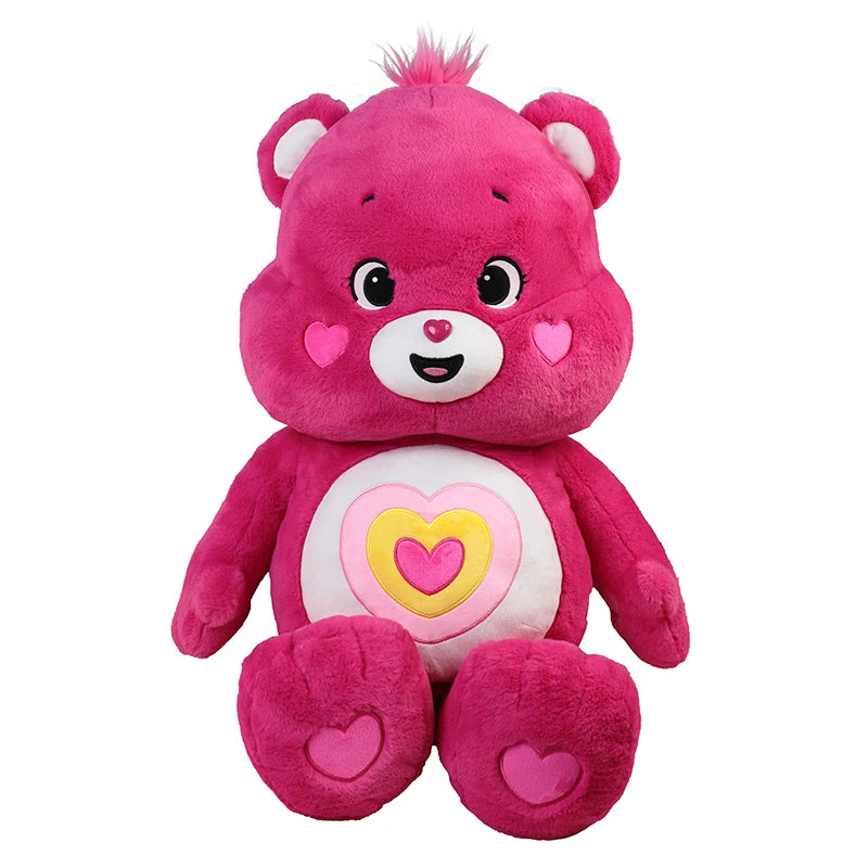 Care Bears 45cm Cute Cartoon Plush Doll Stuffed Toy Cuddly Companion Viral Hit Birthday Gift for Boys & Girls Soft Kids Pillow