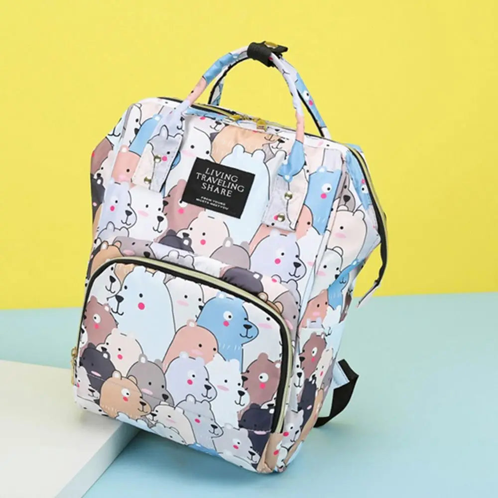 Baby Bag Maternity Baby Care Multi-Function Tote Bag Pockets Large Capacity Travel Backpack Diaper Bag Mummy Bag Nappy Bags