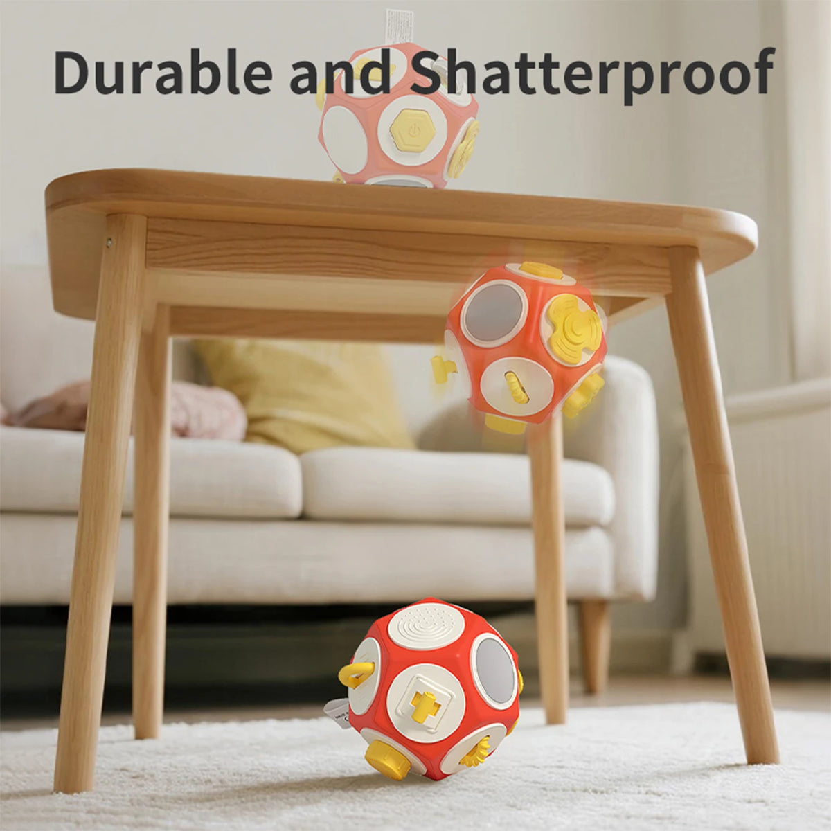 Baby Early Education 0-6 Months Busy Ball Multi-Functional Montessori Educational Toy