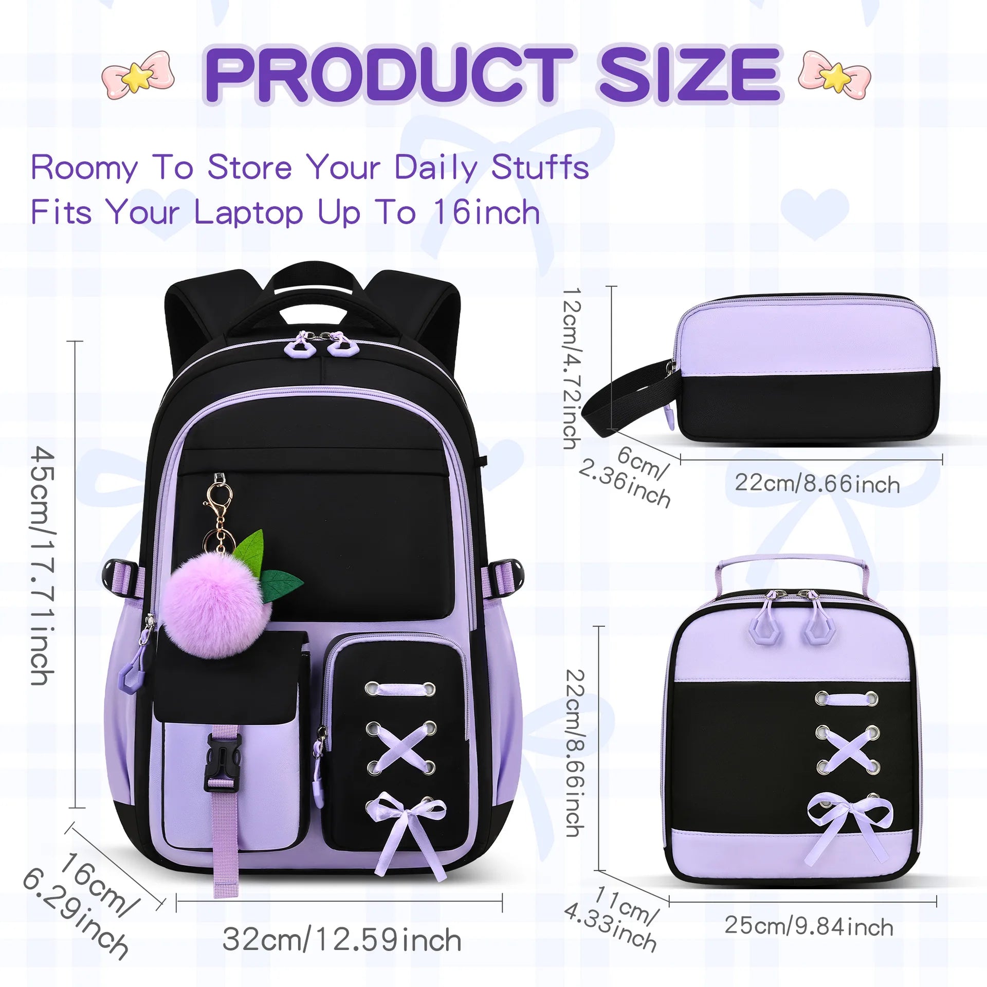 Primary School Bags For Girls Schoolbag Kawaii Lightweight Children School backpack Book Bag Travel Backpack Mochilas Gifts