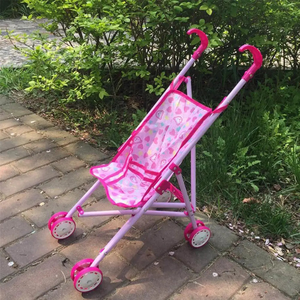 Toys For 1 Year Old Toys For 9 Year Old Boys Pretend Play Foldable Doll Stroller Toddler Learning Toy Girls' Imagination Booster