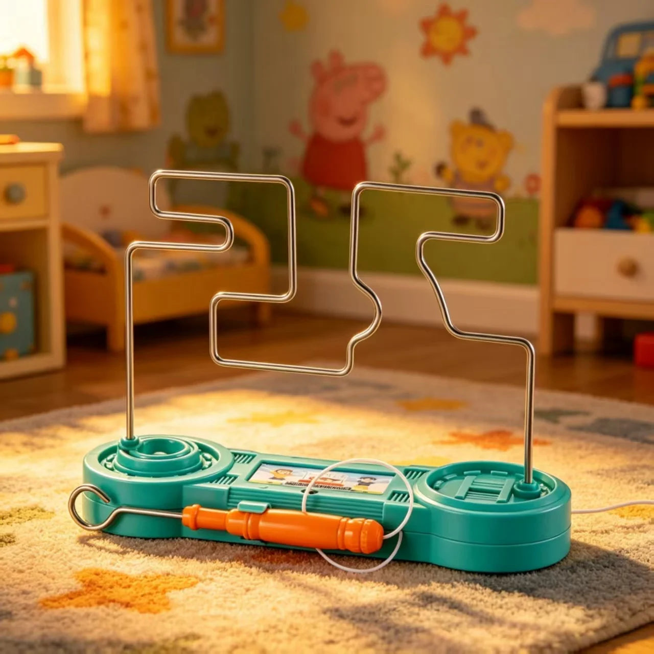 Kids Collison Electric Shock Toy Education Electric Touch Maze Game Party Funny Game Science Experiment Toys for Children Gift
