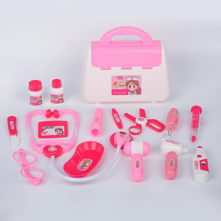 Children Playing House, Little Doctor Toys, Stethoscope, Medical Kit, Male And Female Gifts, Role-Playing, Simulated Nurse Toys