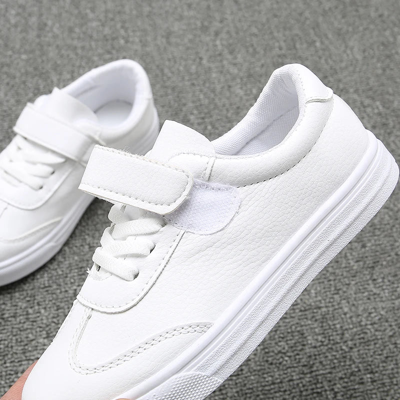 Spring and autumn boys leisure running shoes non-slip soft sole sports shoes children's small white shoes tennis shoes hot sale