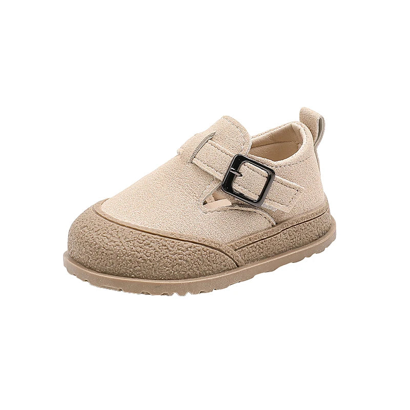 Boys' Boken Shoes Soft Soled Children's Shoes 2025 New Arrivals  0-1 years old Children's Sports Shoes Fashion Retro Bean Shoes