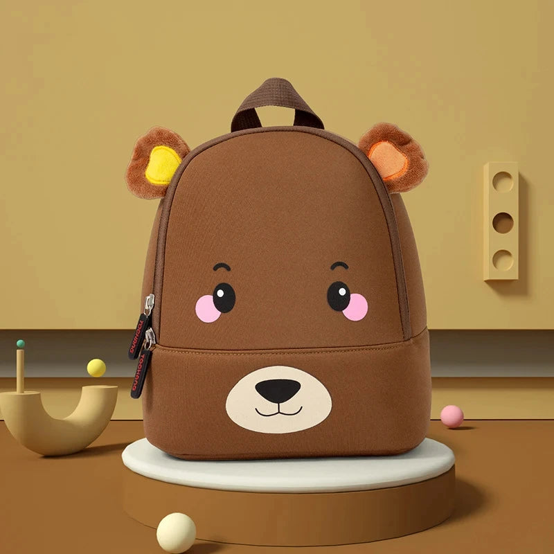 New Children School Bags 3D Biomimetic Animal Kids Backpack Kindergarten Boys and Girls School Bags Mini Backpack Book Bag