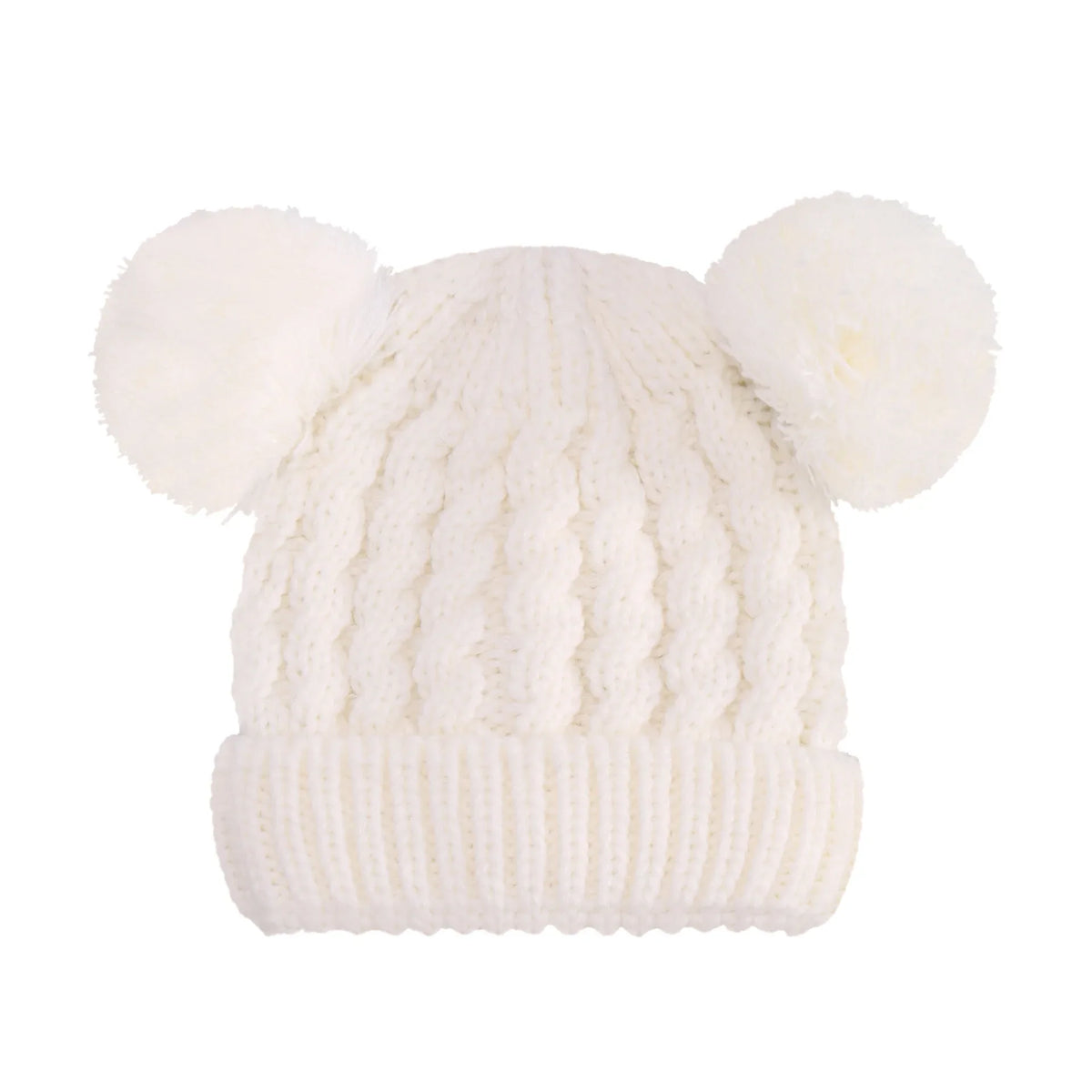 Autumn Winter Baby Hat for Girls Beanie Bonnet Kids Cute Pompoms Knit Hats Solid Newborn Accessories Warmer Stuff Toddler Cap