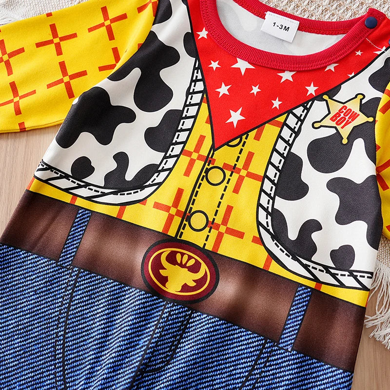 0-24 months newborns Baby Clothes One-Piece Cartoon Anime Long sleeves Trousers Banquet Spring Autumn Fashion neonatal clothing