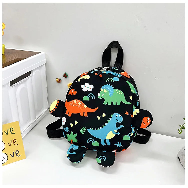 Cute Cartoon Dinosaur Baby Backpacks Kindergarten Schoolbag Children Boys Girls School Bags Adjustable Animals Kid Backpack