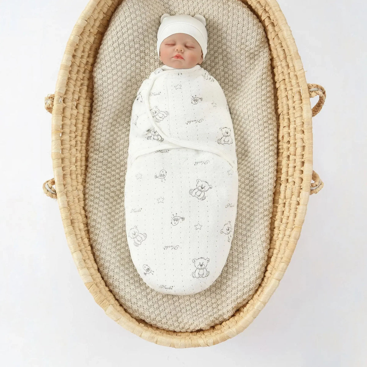 Winter Baby Swaddle Blankets Newborn 0-3Month Receiving Blanket Swaddling Wrap Kick-proof Cover Soft Warm Bedding Baby Items