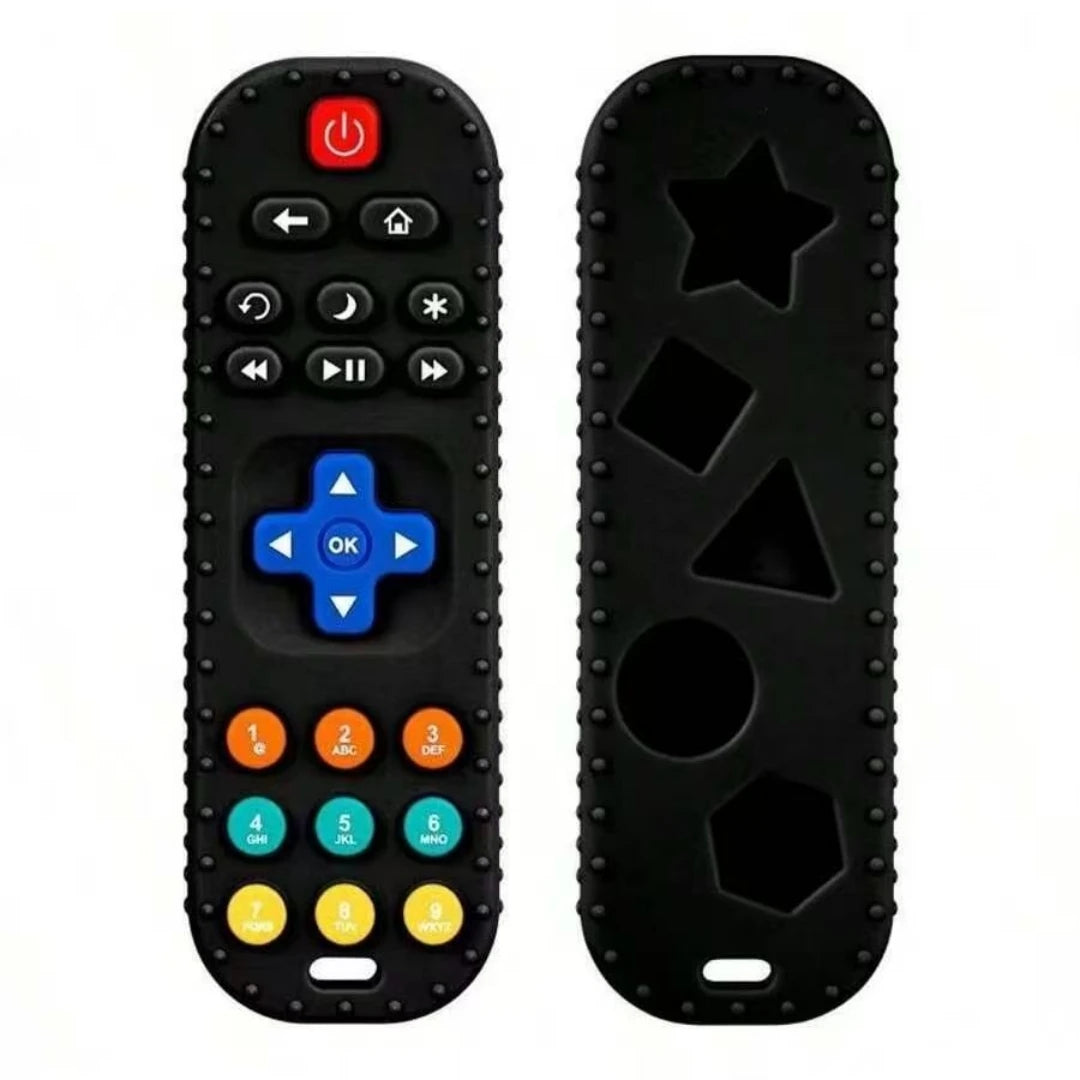 Teething Toys for 0-12 Month Babies - Baby TV Remote Control Shaped Toy - Baby Teether Suitable for Boys and Girls